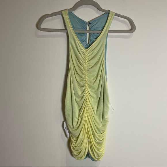 Anthropologie Reversible Pilcro Ruched Tank NWT Size Large - Picture 5 of 12